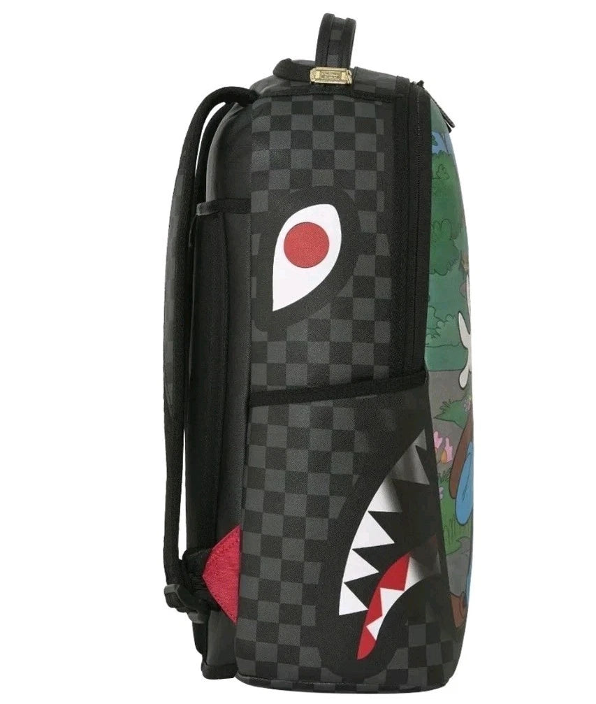 🔥🔥SPRAYGROUND LIMITED EDITION BACKPACK DISNEY GOOFY CURTAIN REVEAL New Bag