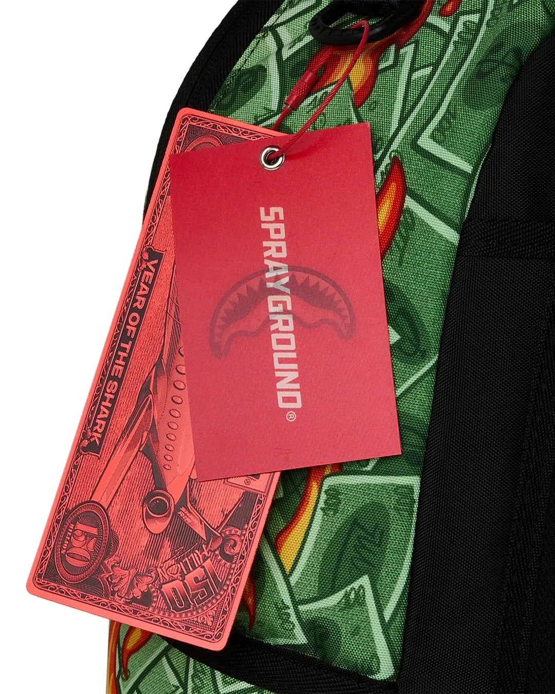 SPRAYGROUND - DIABLO DINERO BEAR IN BUSHES BACKPACK - B8786