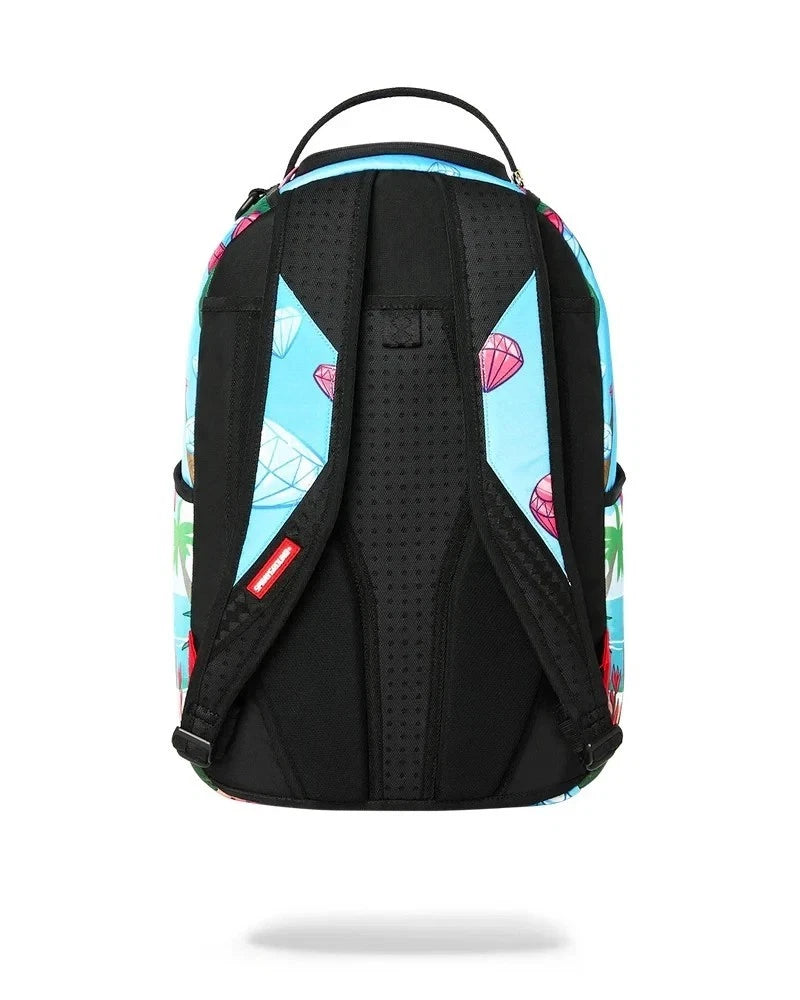 🔥🔥Sprayground x Pink Panther Giant Diamond Backpack New Bookbag School Bag 💥