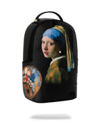 🔥🔥MAURITSHUIS MUSEUM SHARK PALETTE GIRL WITH A PEARL EARRING COLLAB BACKPACK