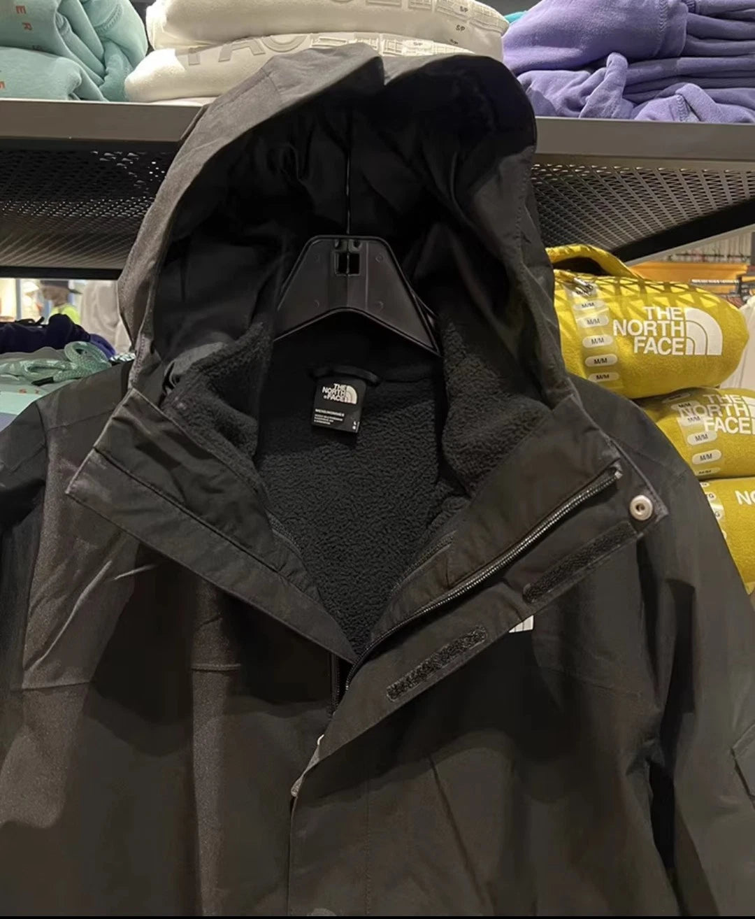 NWT The North Face Mens Toro Peak Triclimate 3 in 1 Hooded Jacket TNF Black