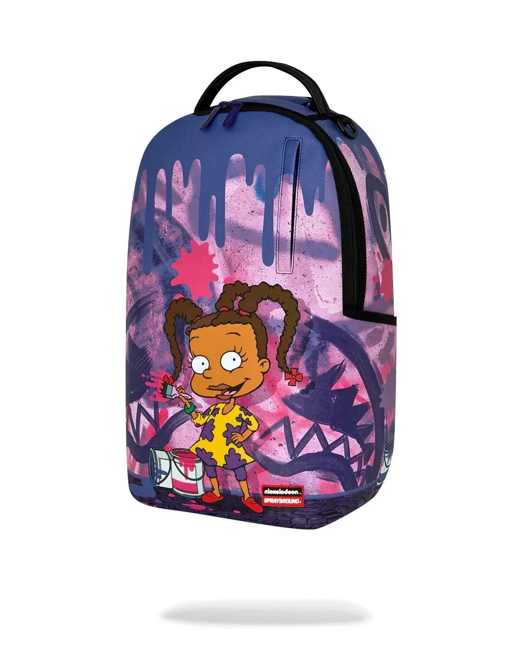 🔥🔥 Sprayground Susie LOVE TO PAINT Backpack New Black Bookbag Large School Bag