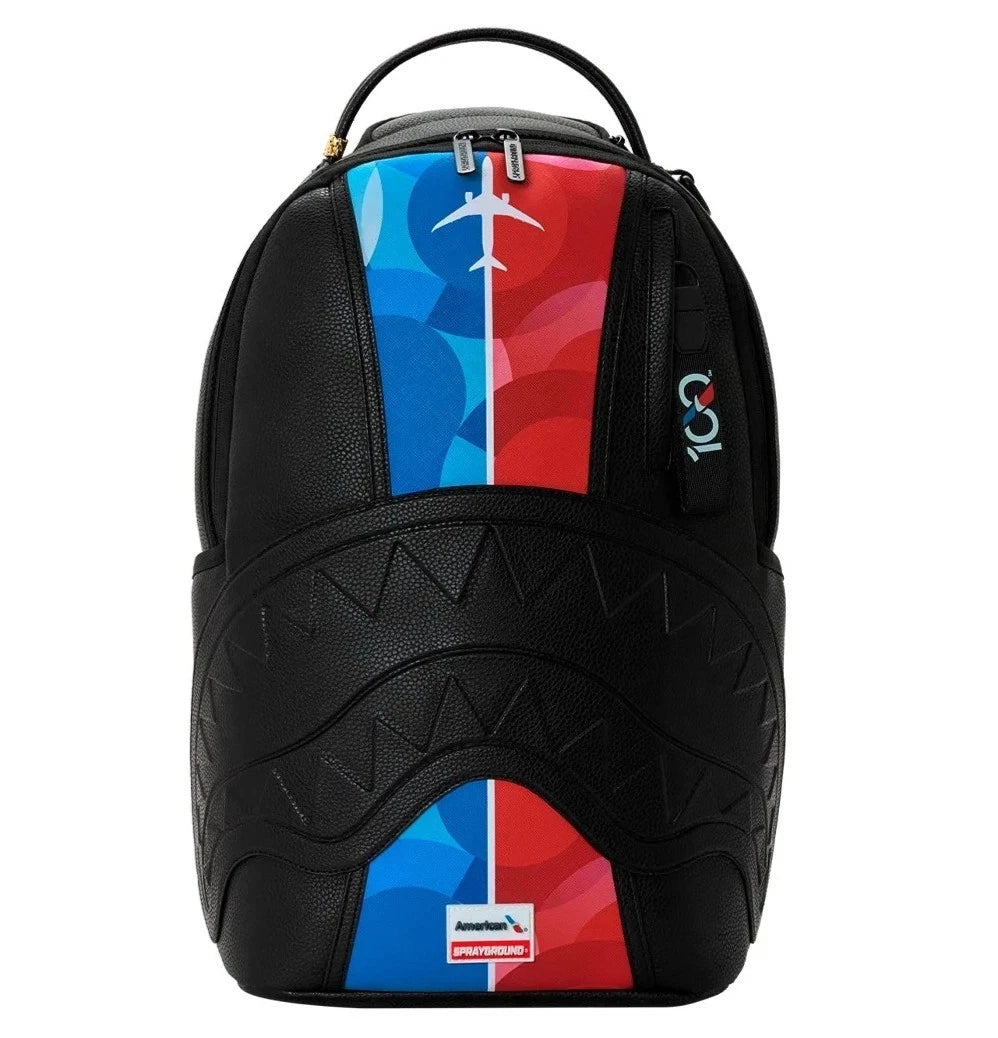 🔥🔥 Sprayground American MAXIMUM ALTITUD Backpack New Black