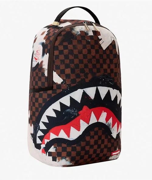 Sprayground GALLERY EDITION Backpack🔥New Black Bookbag Large School Bag