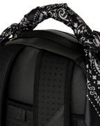 🔥🔥 Sprayground TUPAC Bandana Handle Backpack New Black Bookbag School Kids Bag