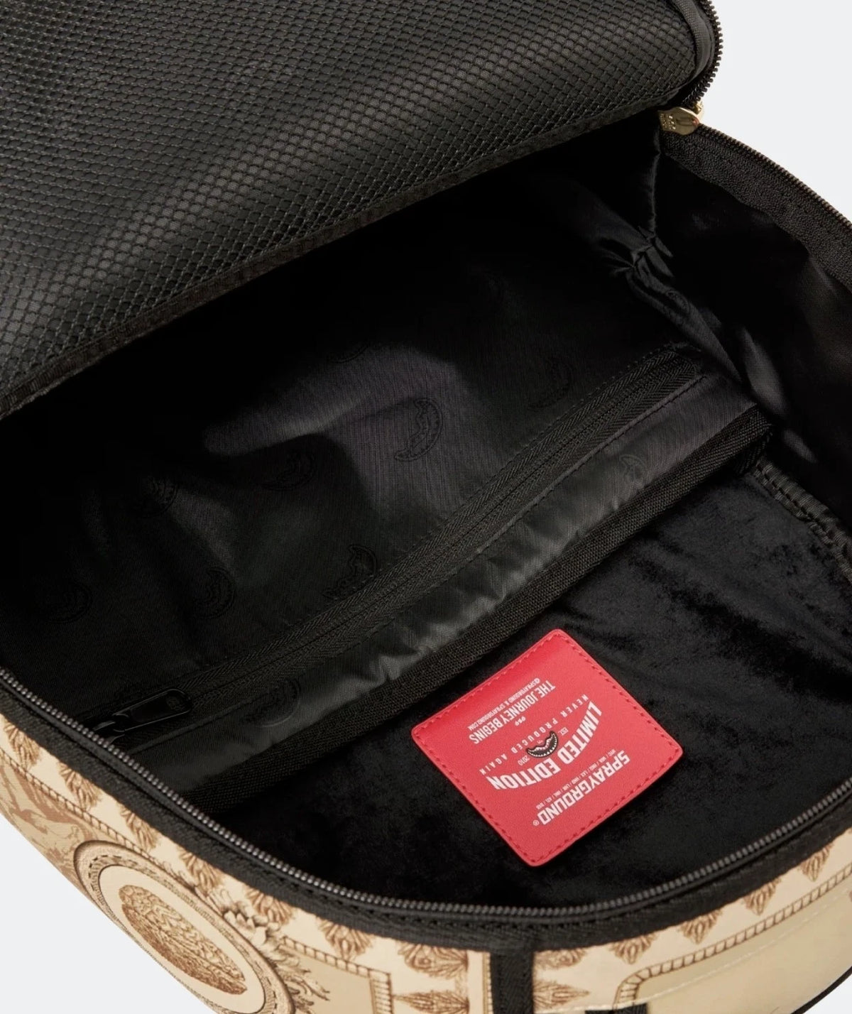 🔥🔥 Sprayground THAT OLD MONEY Backpack New Black Large Bookbag