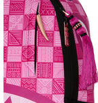 🔥🔥 Sprayground AI Pink Check Backpack New Black Bookbag Large School Bag