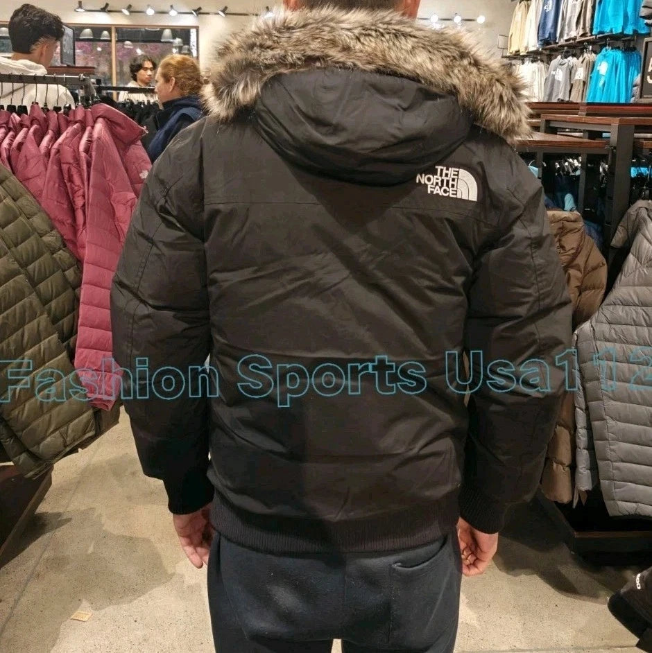 The North Face McMurdo Bomber Jacket Mens size TNF Black NF0A5GD9JK3 NEW $350