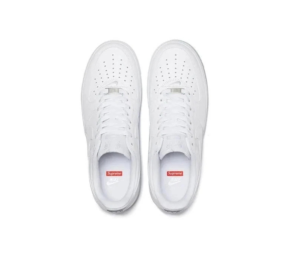 Nike Air Force 1 Low Supreme White Men's CU9225-100 New