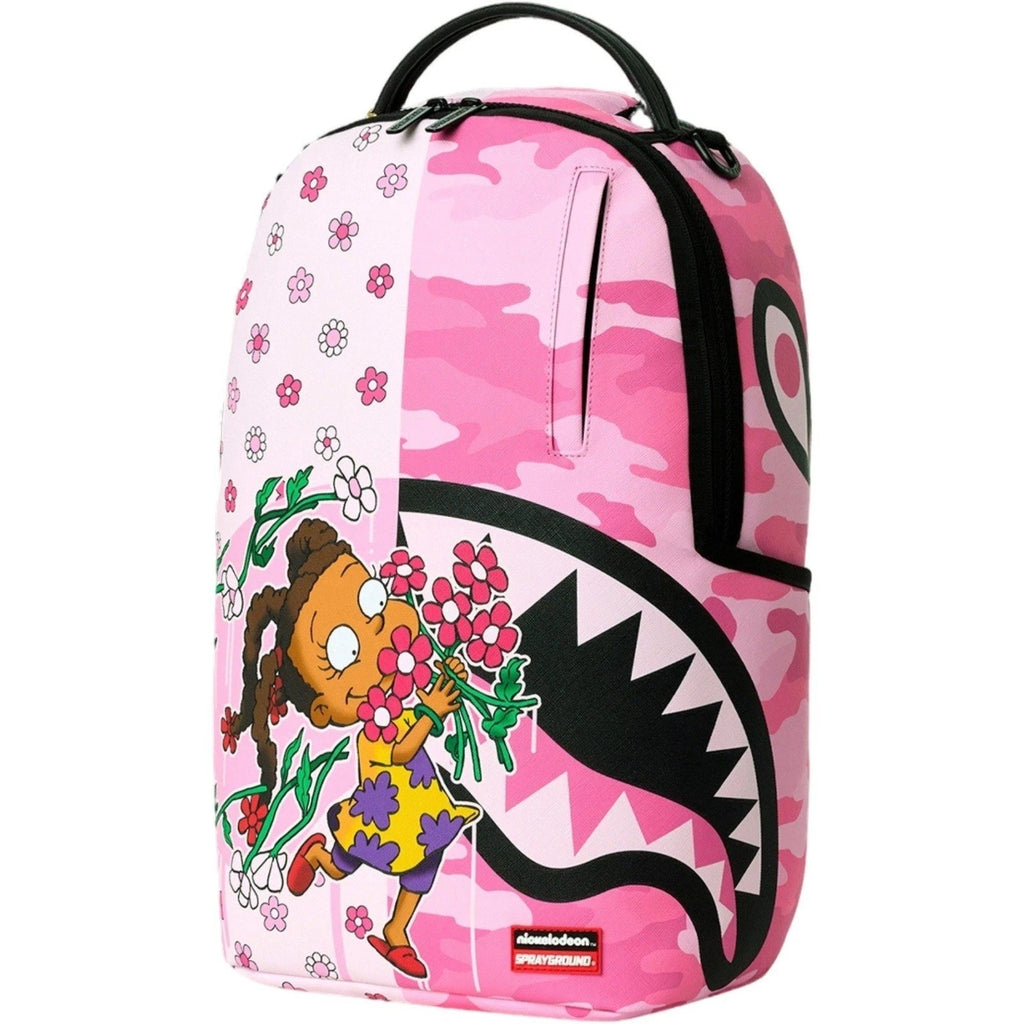 🔥🔥 Sprayground x Rugrats Susie Pink Flowers Backpack Bookbag Large School Bag