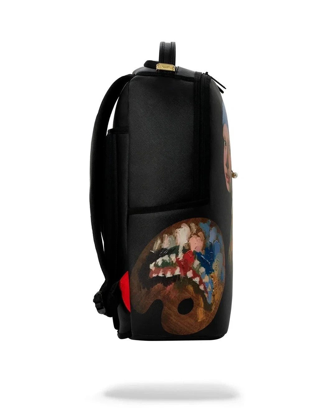 🔥🔥MAURITSHUIS MUSEUM SHARK PALETTE GIRL WITH A PEARL EARRING COLLAB BACKPACK