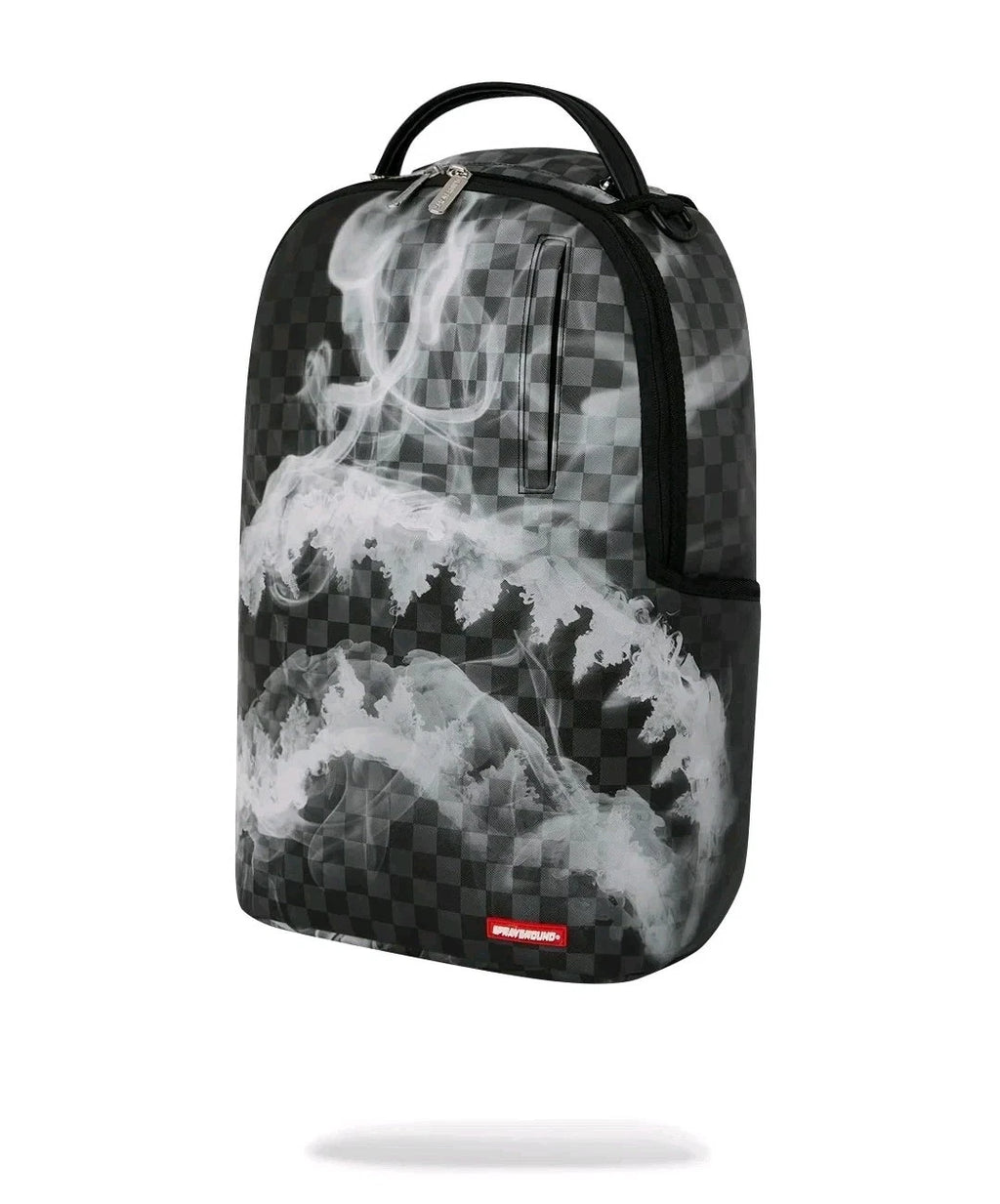 🔥Sprayground Daydream Smoke Check Backpack New Black Bookbag Large School Bag
