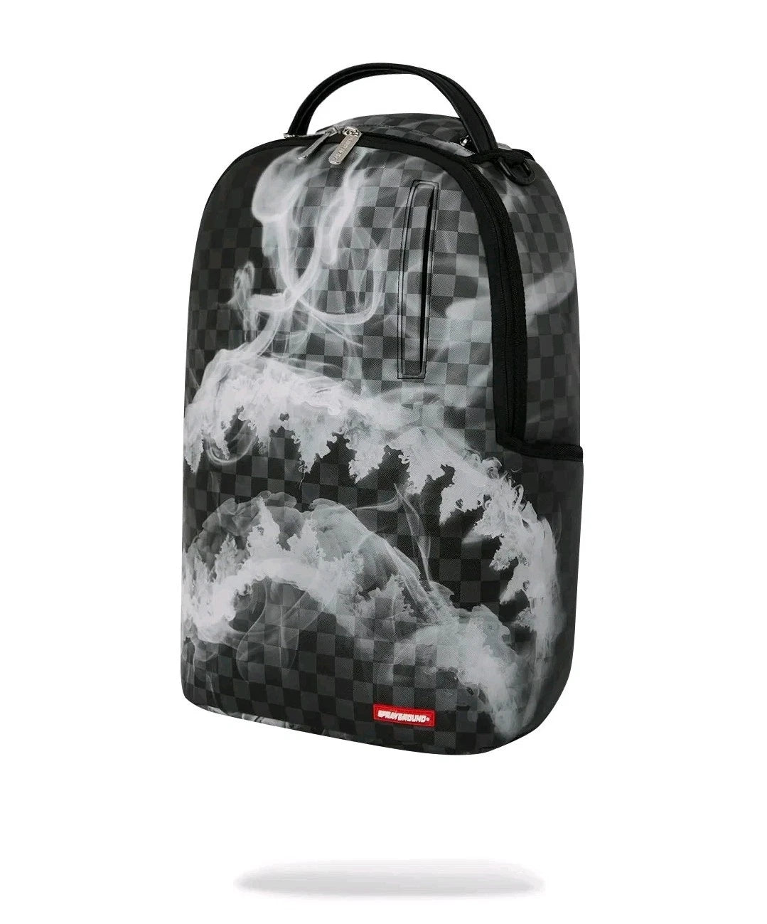 🔥Sprayground Daydream Smoke Check Backpack New Black Bookbag Large School Bag
