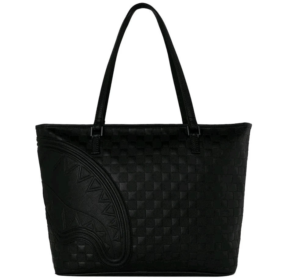 🔥🔥 SPRAYGROUND THE GHOST MAISON TOTE BLACK ON BLACK LIMITED EDITION