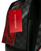 🔥Sprayground Daydream Smoke Check Backpack New Black Bookbag Large School Bag