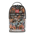 🔥Sprayground Stay Up Clear Backpack New PVC Transparent Bookbag Large School
