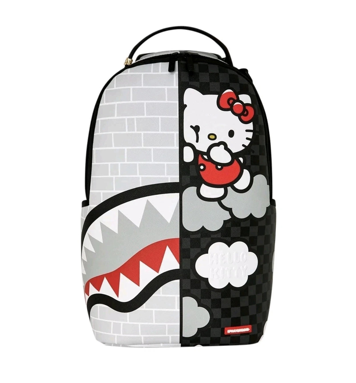 🔥🔥HELLO KITTY OFFICIAL COLLAB - BRICK WALL SPLIT SPRAYGROUND BACKPACK