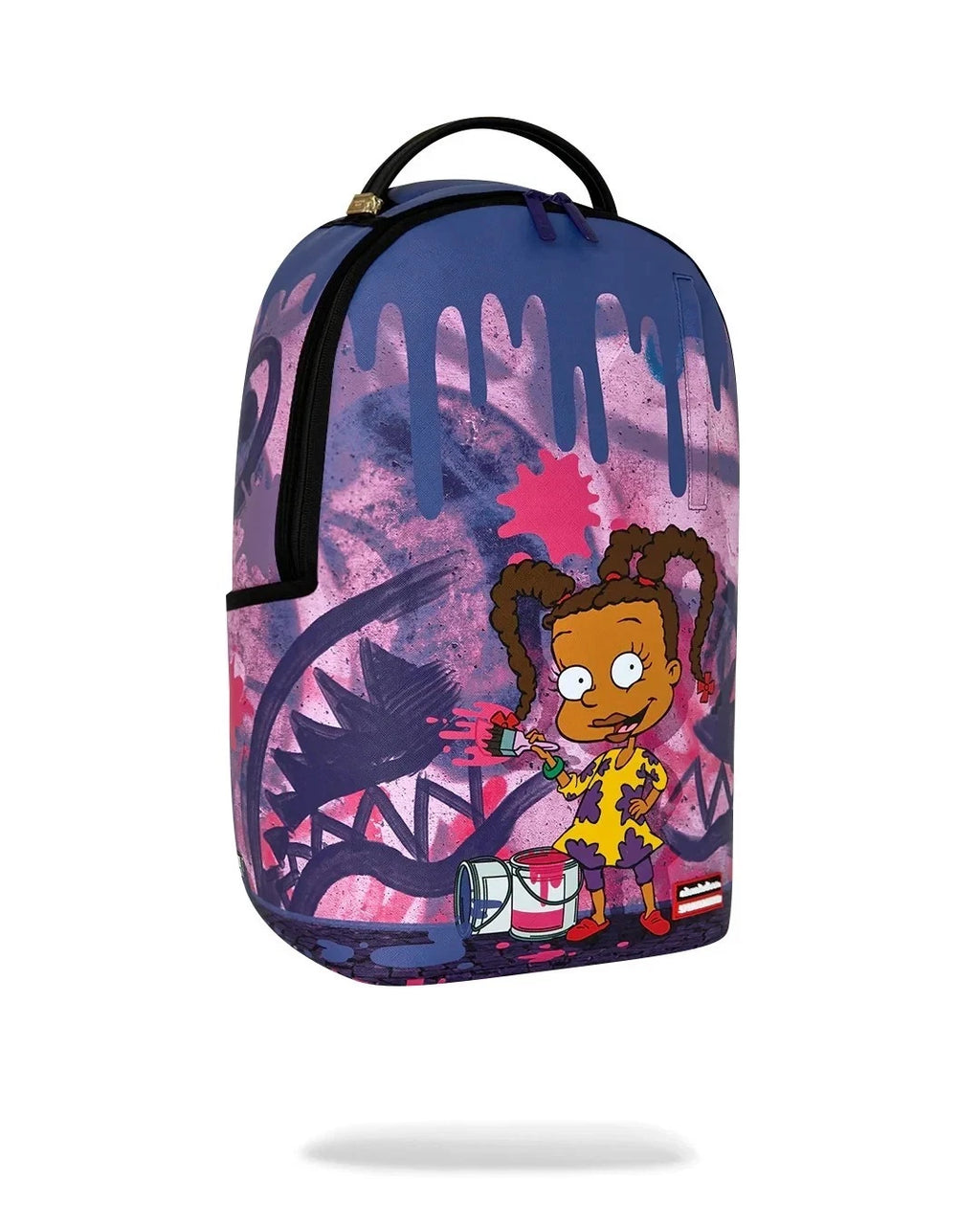 🔥🔥 Sprayground Susie LOVE TO PAINT Backpack New Black Bookbag Large School Bag