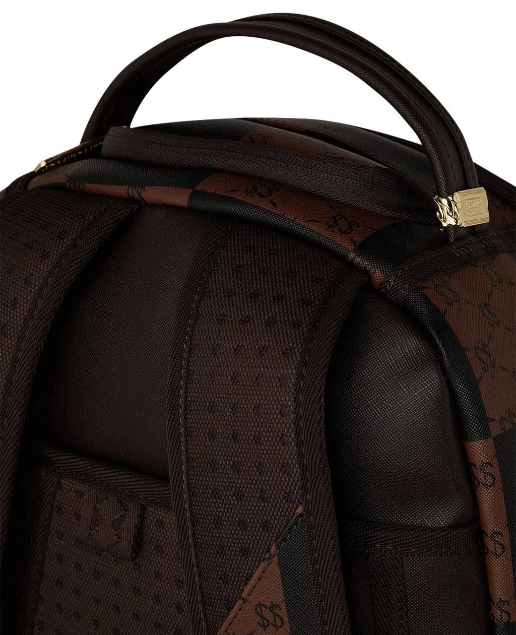 🔥🔥 Sprayground That Big Check Backpack New Black Bookbag Travel Bag School
