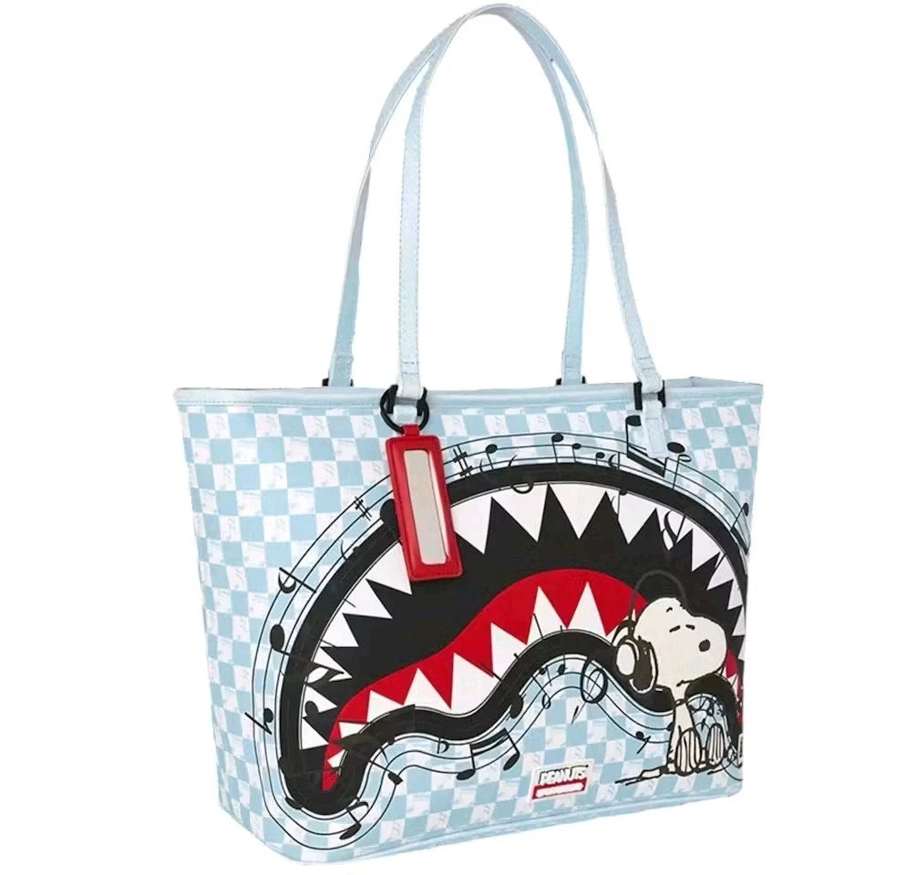 🔥🔥 Sprayground PEANUTS SNOOPY TUNED UP & TUNED OUT TOTE