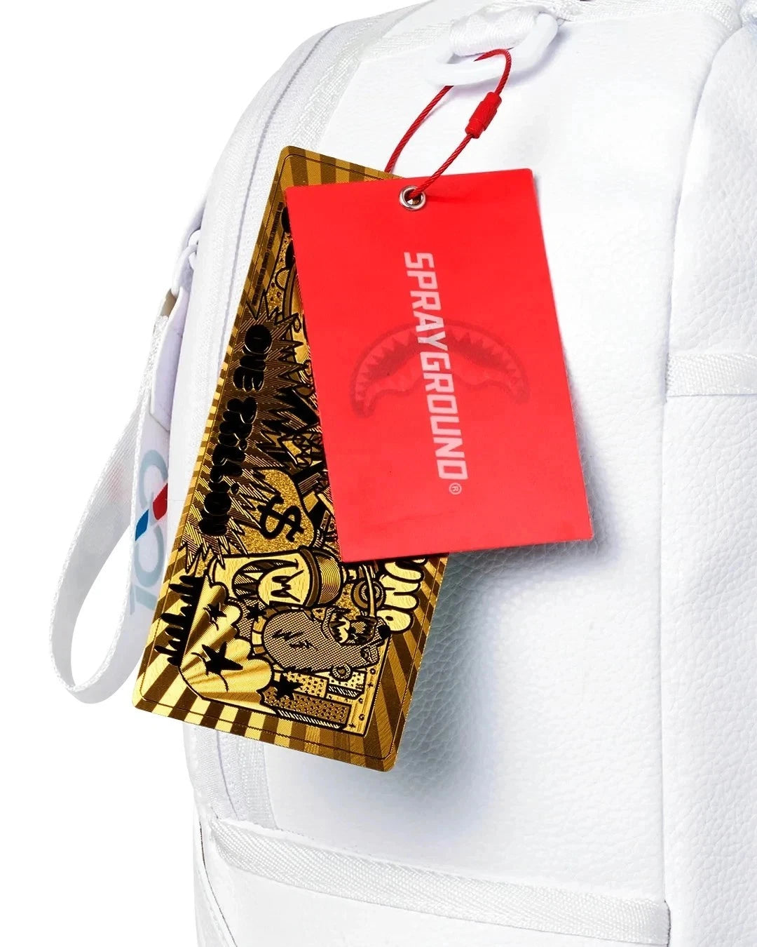 🔥🔥 Sprayground American MAXIMUM ALTITUD Backpack New White Bookbag