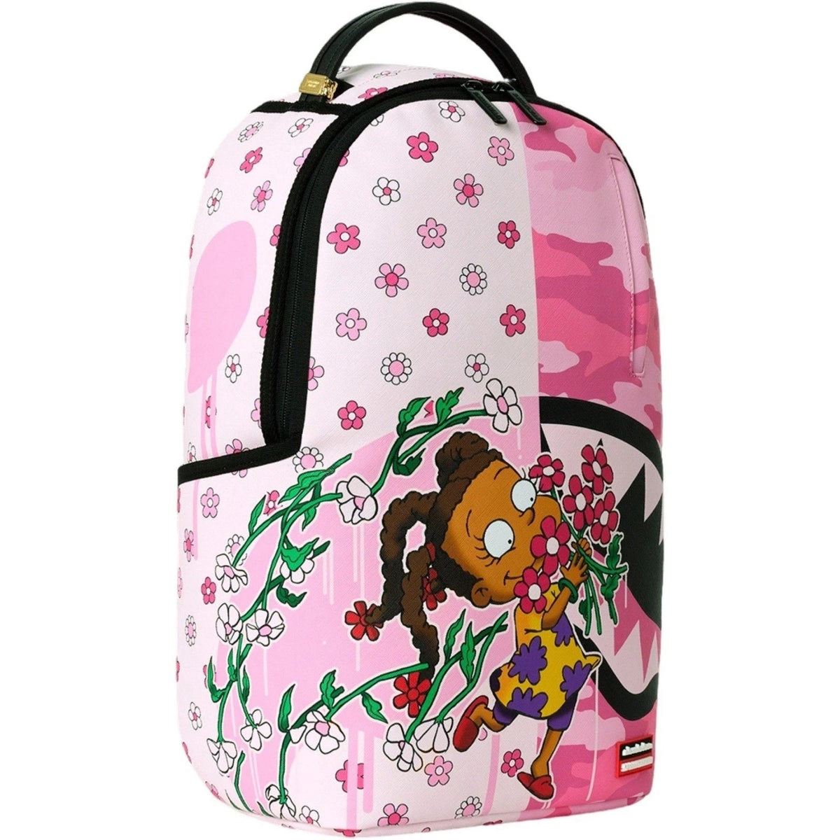 🔥🔥 Sprayground x Rugrats Susie Pink Flowers Backpack Bookbag Large School Bag