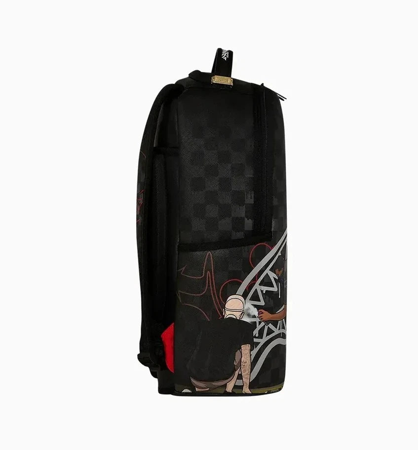 Sprayground Subway Vandals DLXR Backpack New Black Bookbag Large School Bag