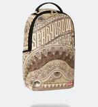 🔥🔥 Sprayground THAT OLD MONEY Backpack New Black Large Bookbag