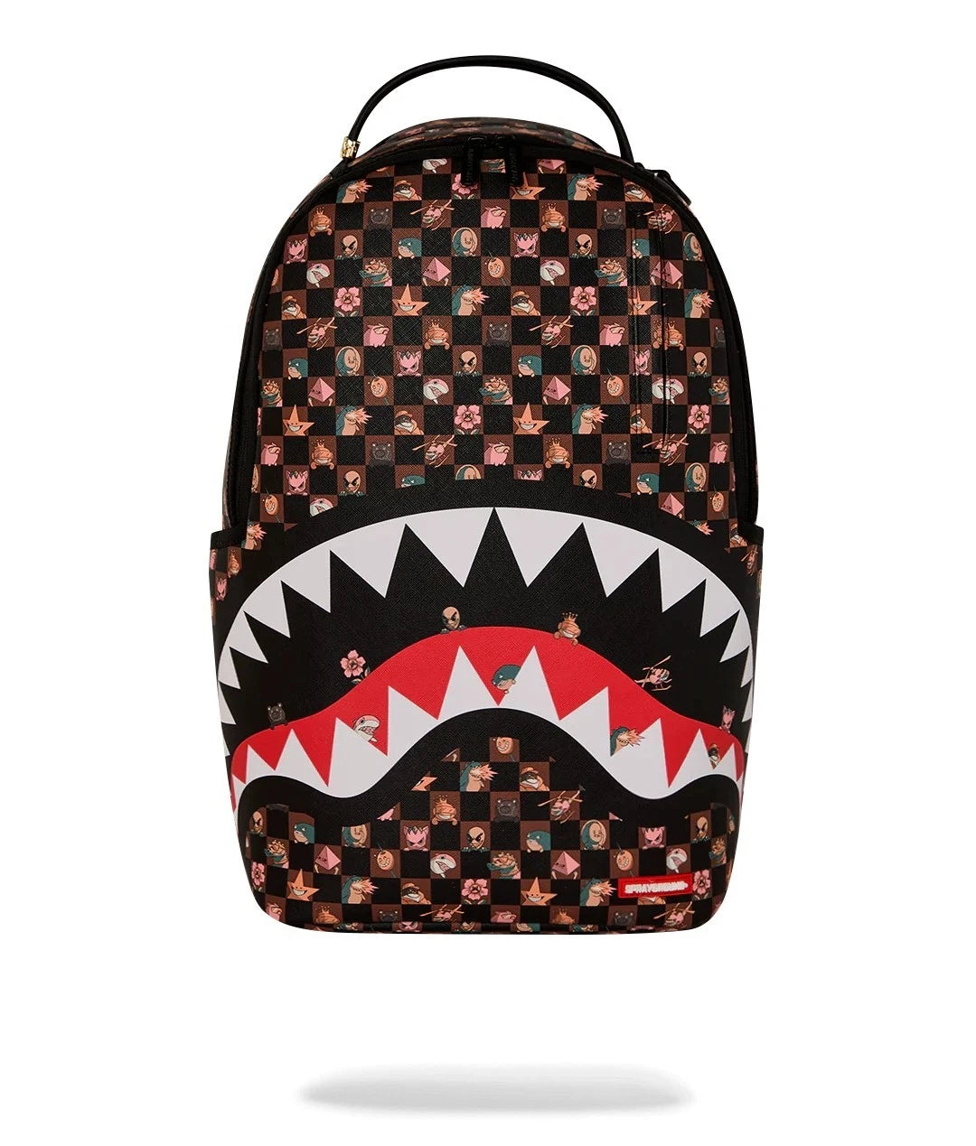 Sprayground King Characters Remix Backpack🔥New Check Bookbag Large School Bag