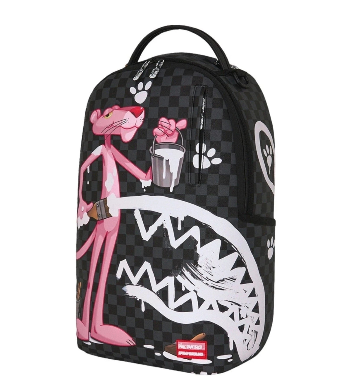 🔥🔥 Sprayground Pink Panther Painting Backpack 💥💥💥