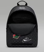 🔥🔥 Jordan Air Monogram Backpack 20L New Black Bookbag School Bag MA9155-023 🔥