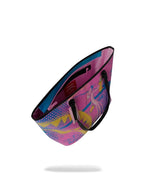 🔥🔥 Sprayground Pink Panther ART HEIST ToteNew Black Travel Large Shoulder Bag