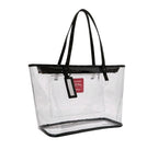 🔥🔥 Sprayground FULLY CLEAR SHARKS IN PARIS TOTE travel bag