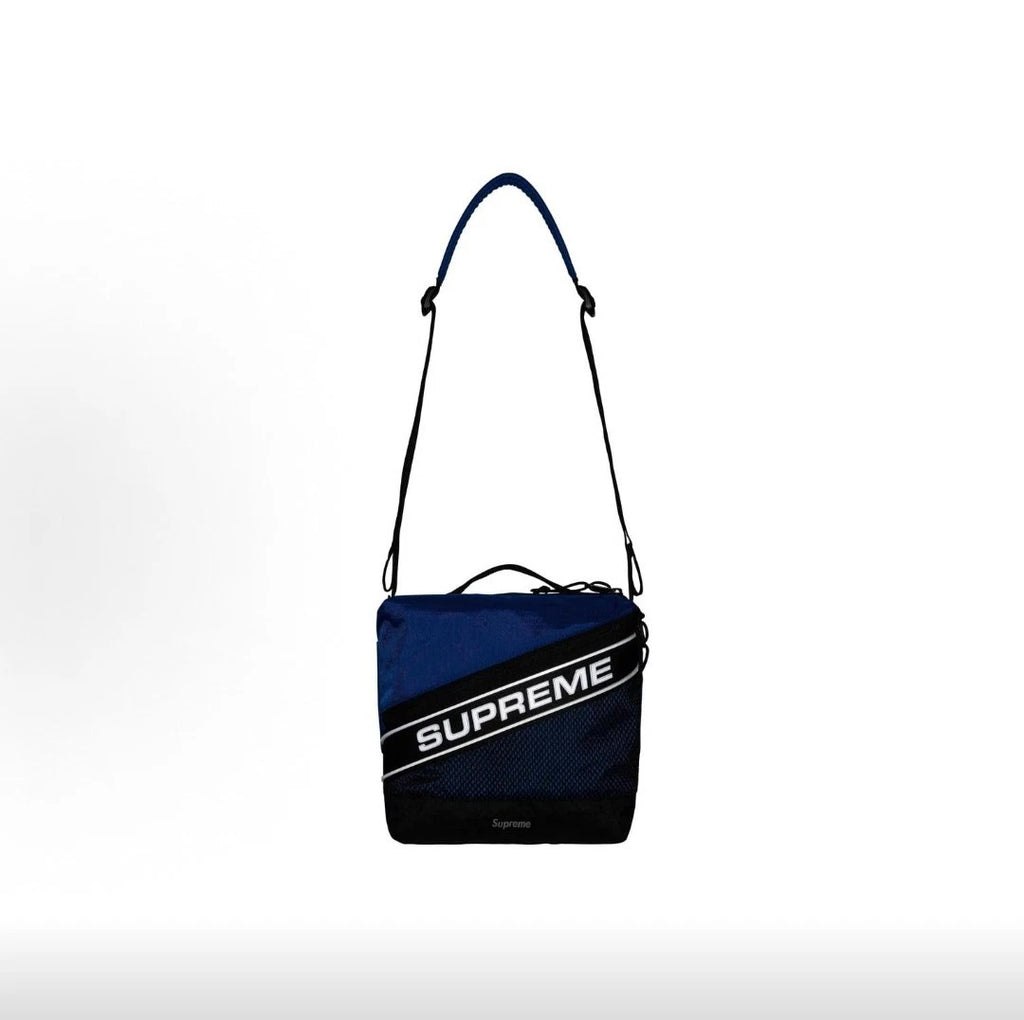 Supreme 3D Logo Shoulder Bag Blue (FW23) 100% Authentic