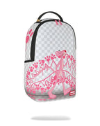 🔥🔥 Sprayground Pink Panther Paw Prints Check Backpack Bookbag School Bag