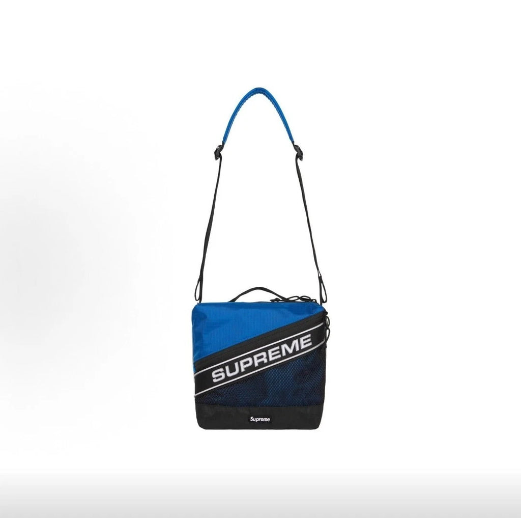Supreme 3D Logo Shoulder Bag Blue (FW23) 100% Authentic