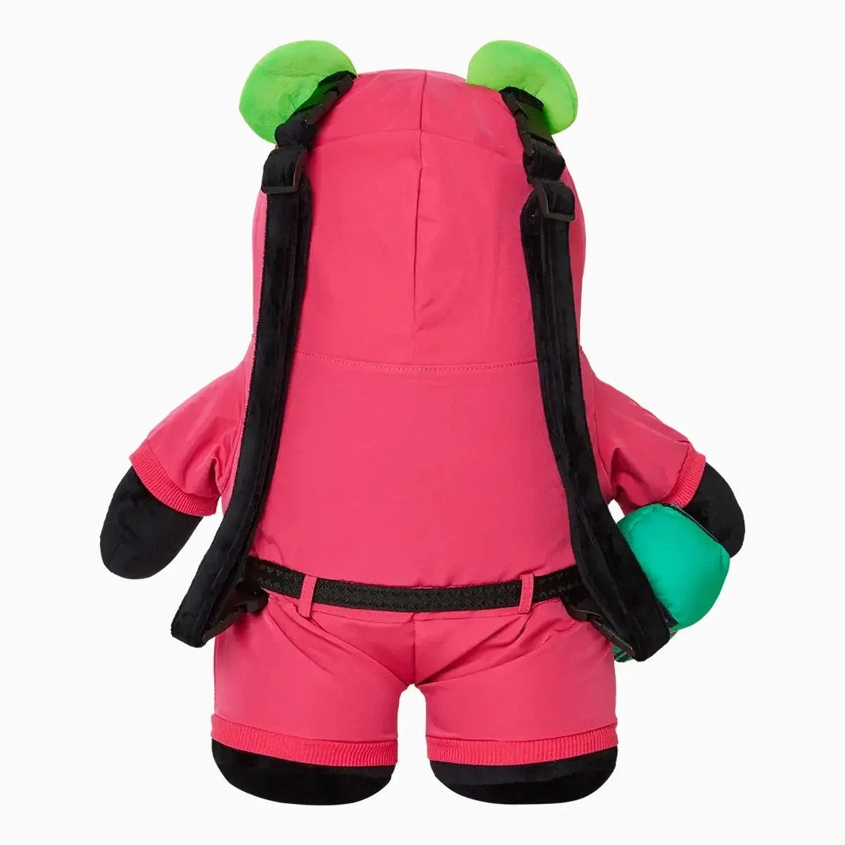 Sprayground Squid Game Worker Money Bear Backpack🔥New Pink Teddy Bear Bag
