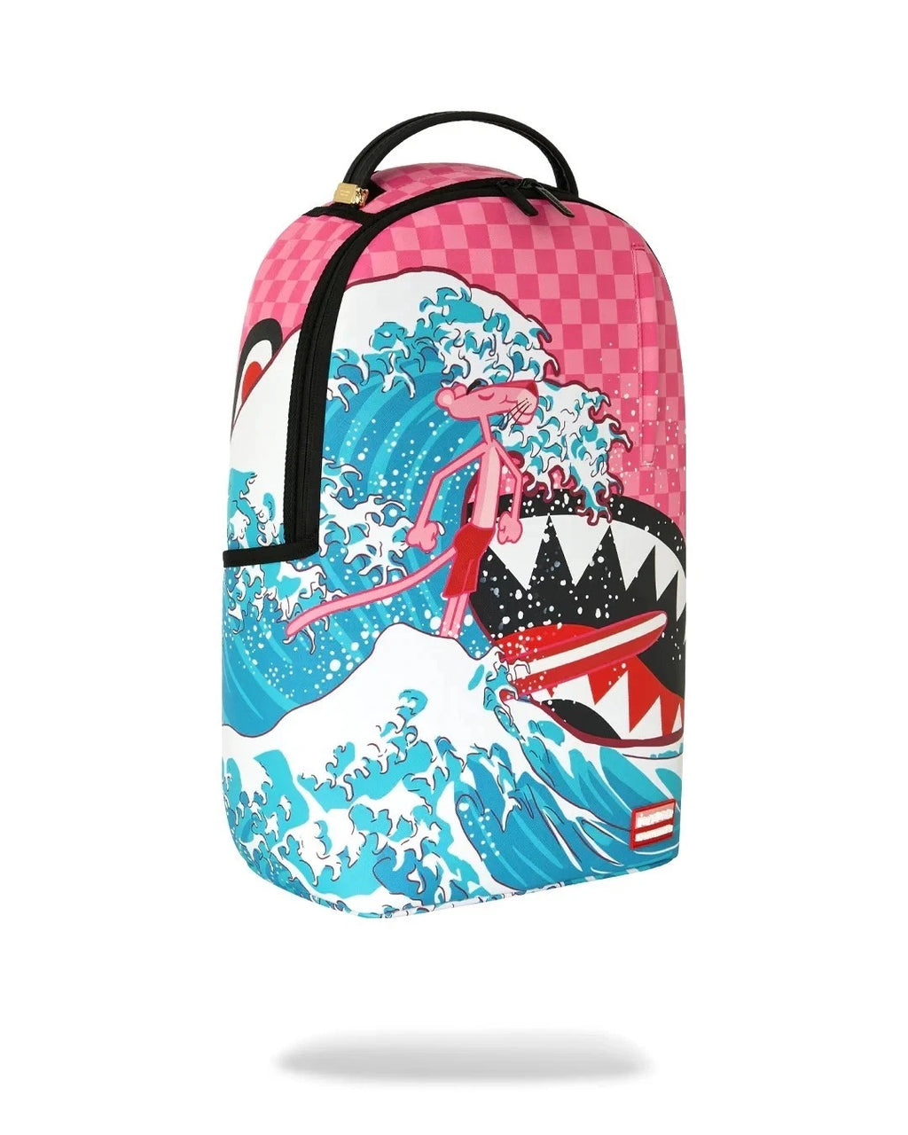 Sprayground Street Art Creative Backpack🔥New Black Bookbag Large School Bag