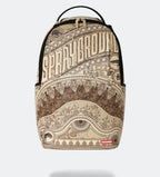 🔥🔥 Sprayground THAT OLD MONEY Backpack New Black Large Bookbag