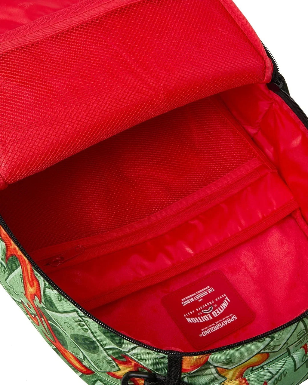 SPRAYGROUND - DIABLO DINERO BEAR IN BUSHES BACKPACK - B8786