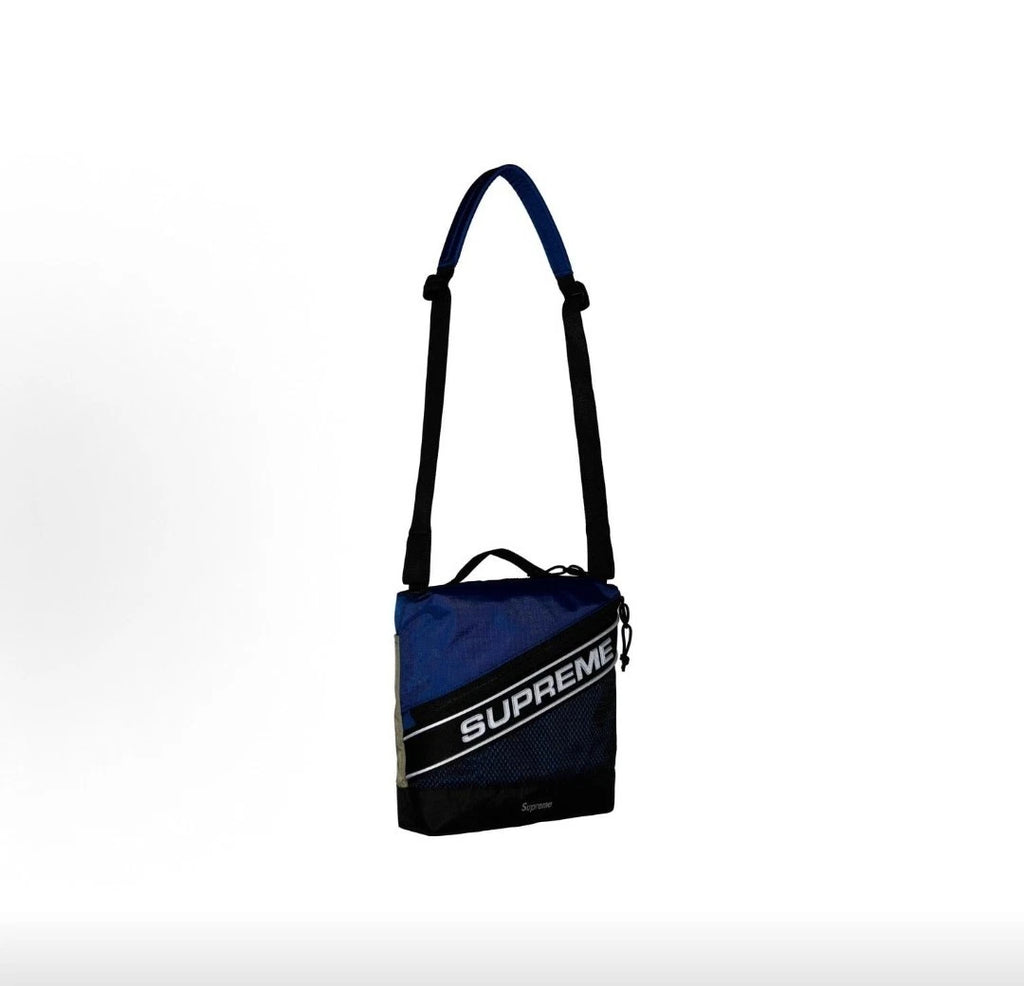 Supreme 3D Logo Shoulder Bag Blue (FW23) 100% Authentic