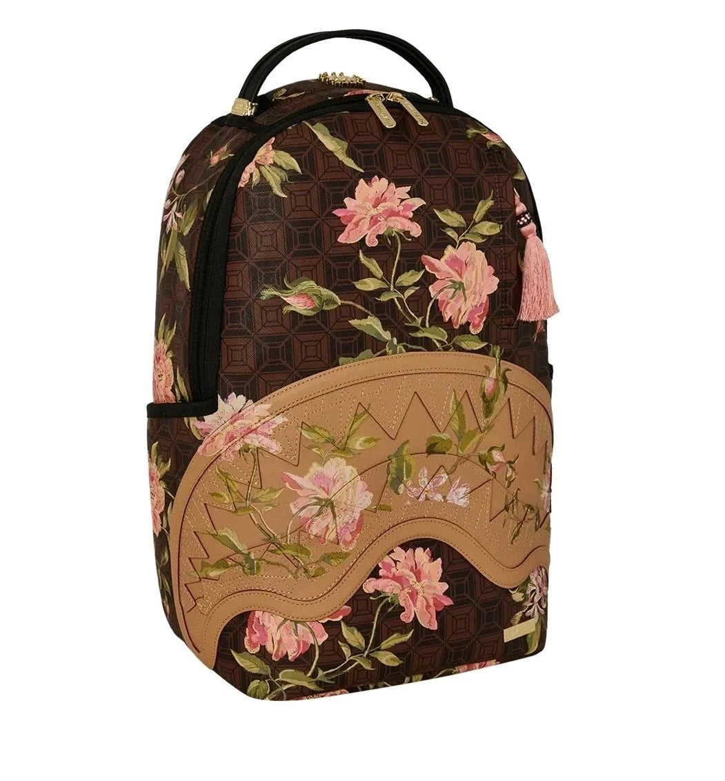 🔥Sprayground AI Dreamers Garden Backpack New Black Bookbag Large School Bag