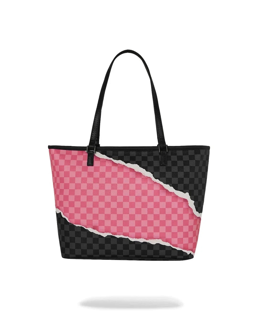 🔥🔥 Sprayground Pink Panther BREAK THRU Tote New Black Large Shoulder