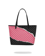 🔥🔥 Sprayground Pink Panther BREAK THRU Tote New Black Large Shoulder