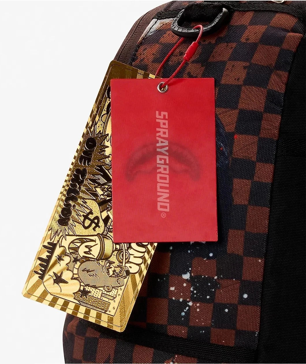Sprayground GALLERY EDITION Backpack🔥New Black Bookbag Large School Bag