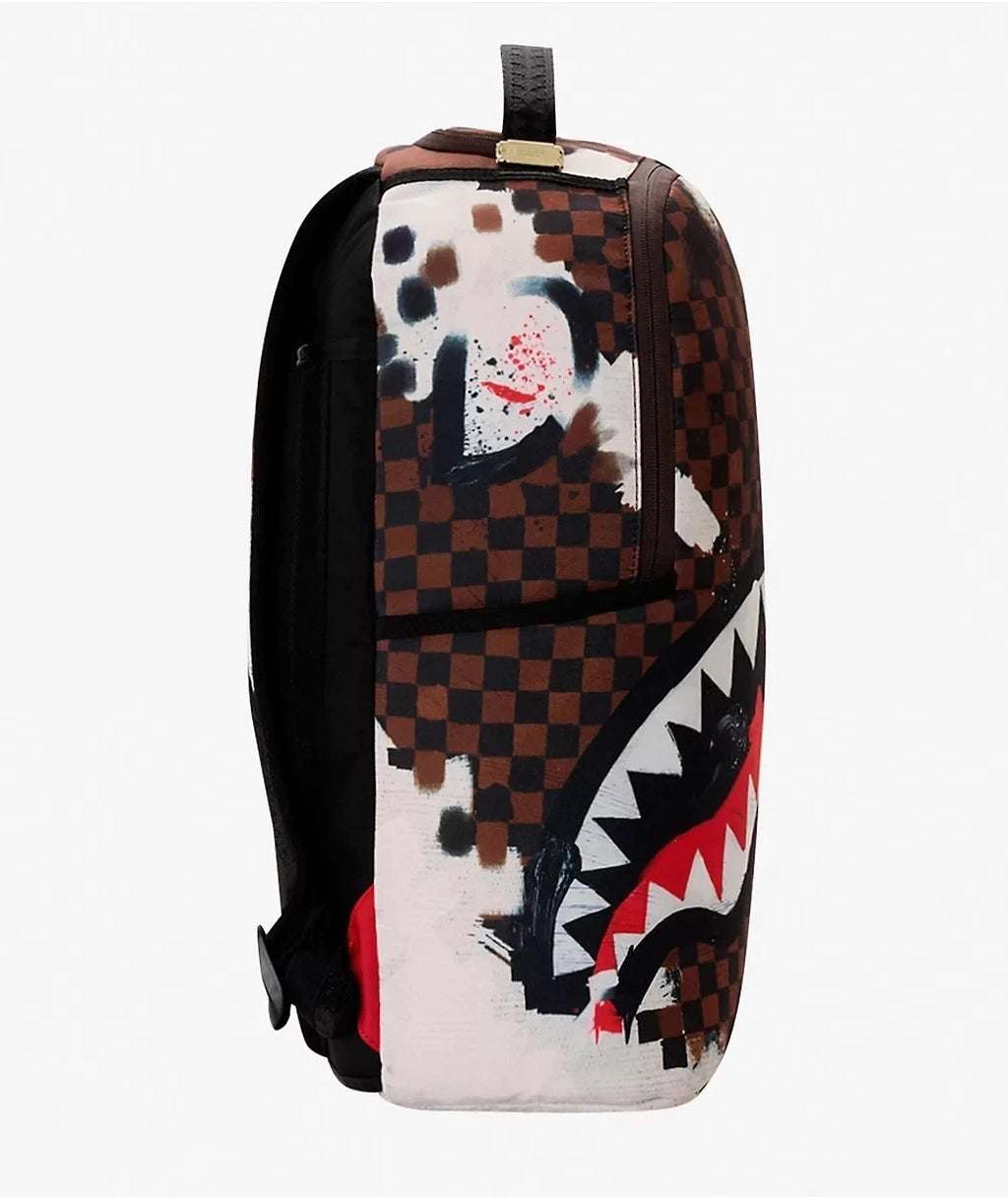 Sprayground GALLERY EDITION Backpack🔥New Black Bookbag Large School Bag