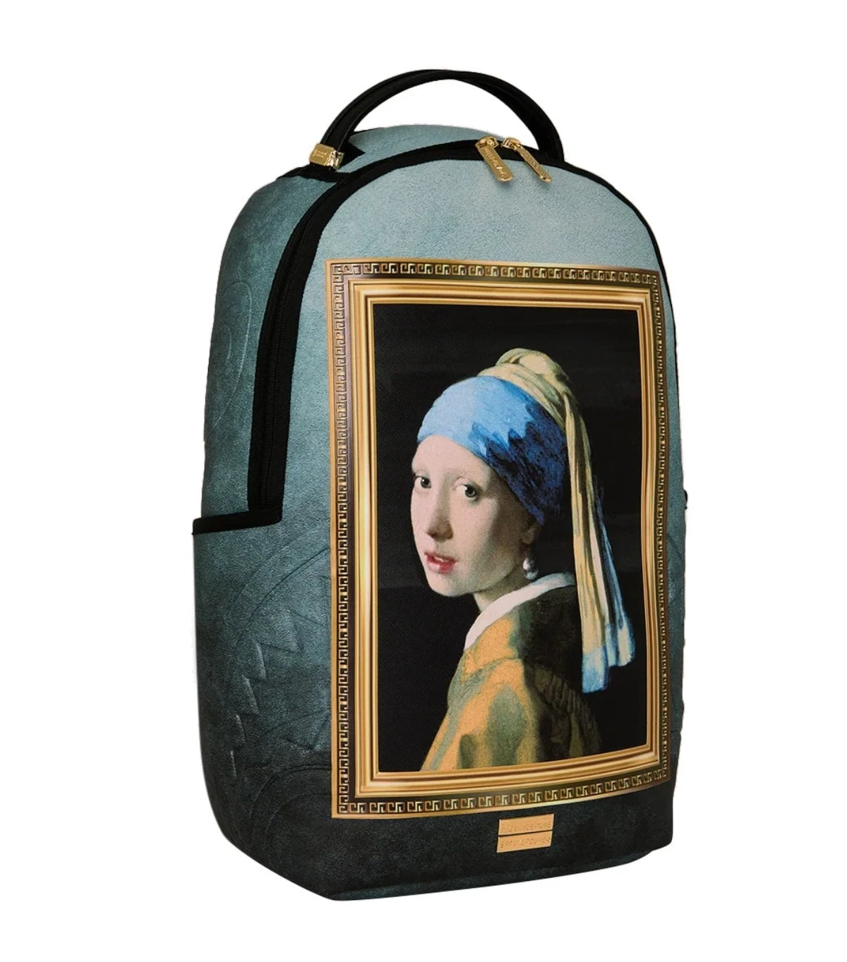 🔥🔥sprayground MAURITSHUIS MUSEUM 3D FRAME GIRL WITH A PEARLEARRING COLLAB