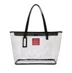 🔥🔥 Sprayground FULLY CLEAR SHARKS IN PARIS TOTE travel bag