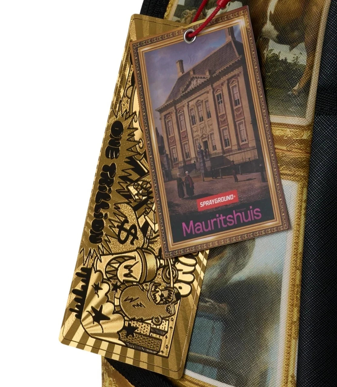 🔥🔥Sprayground bag MAURITSHUIS MUSEUM THE COLLECTION COLLAB BACKPACK 💥💥