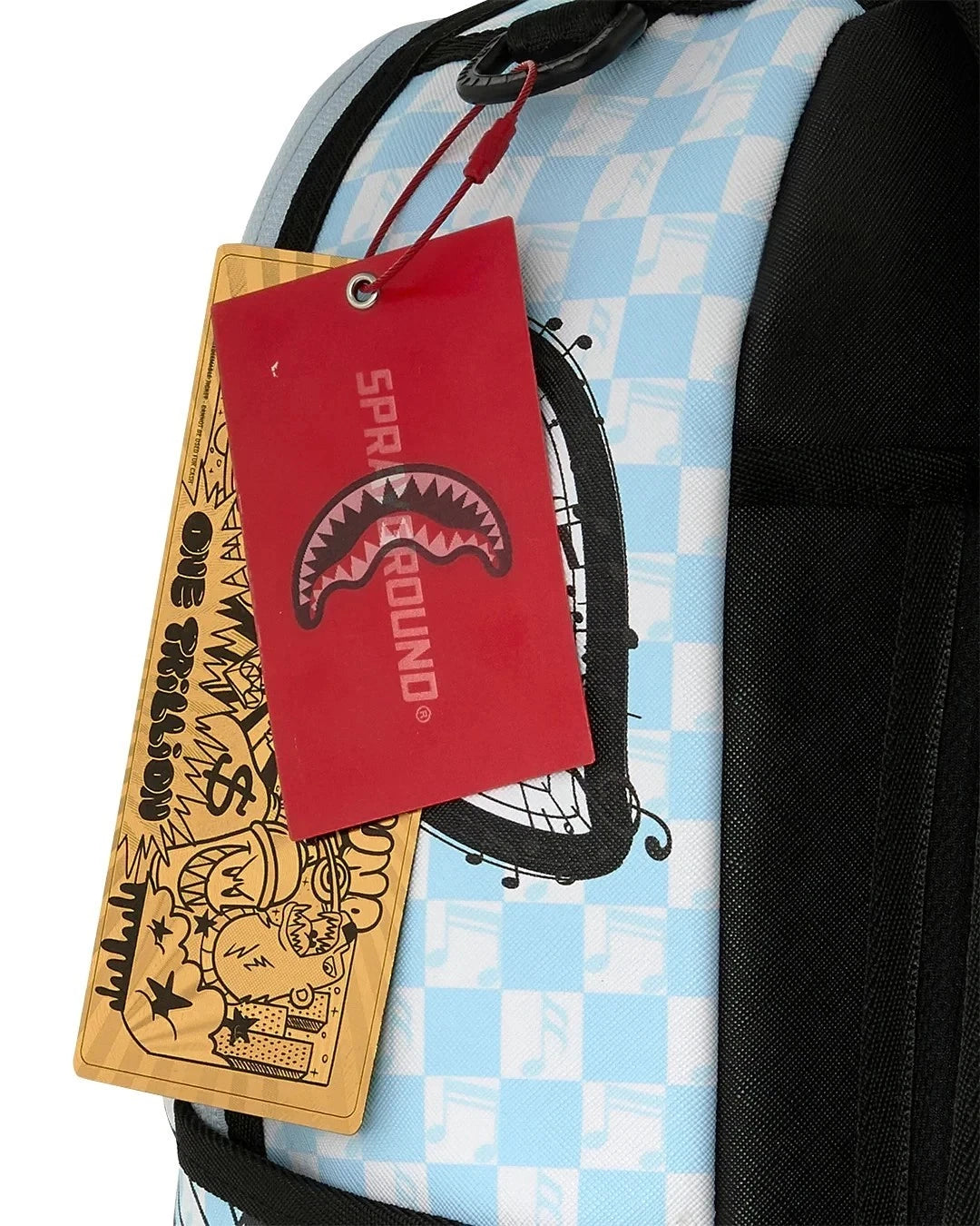 🔥🔥 Sprayground PEANUTS SNOOPY TUNED UP & TUNED OUT BACKPACKBlack Blue Bookbag
